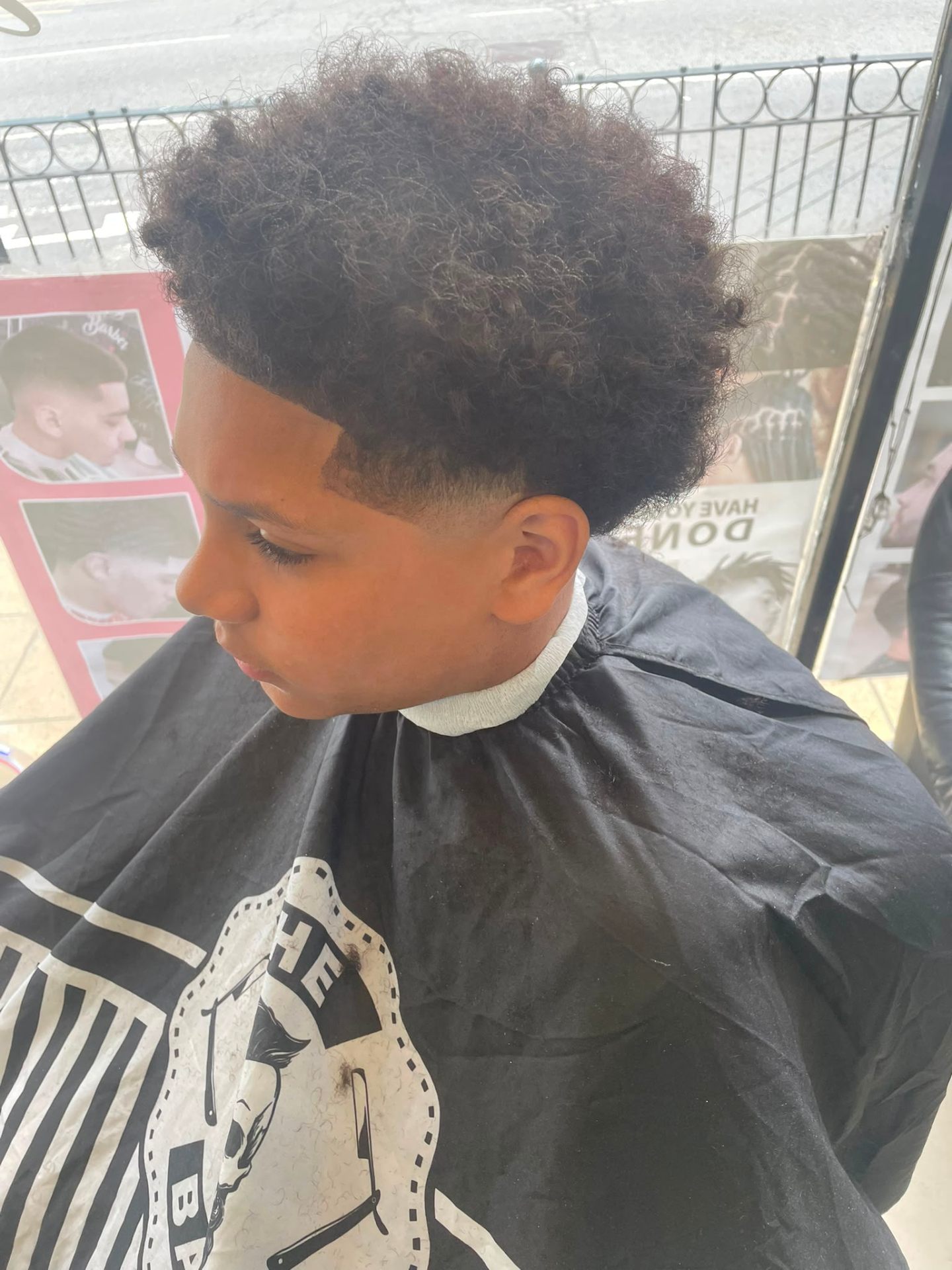 Kids Curly Taper
