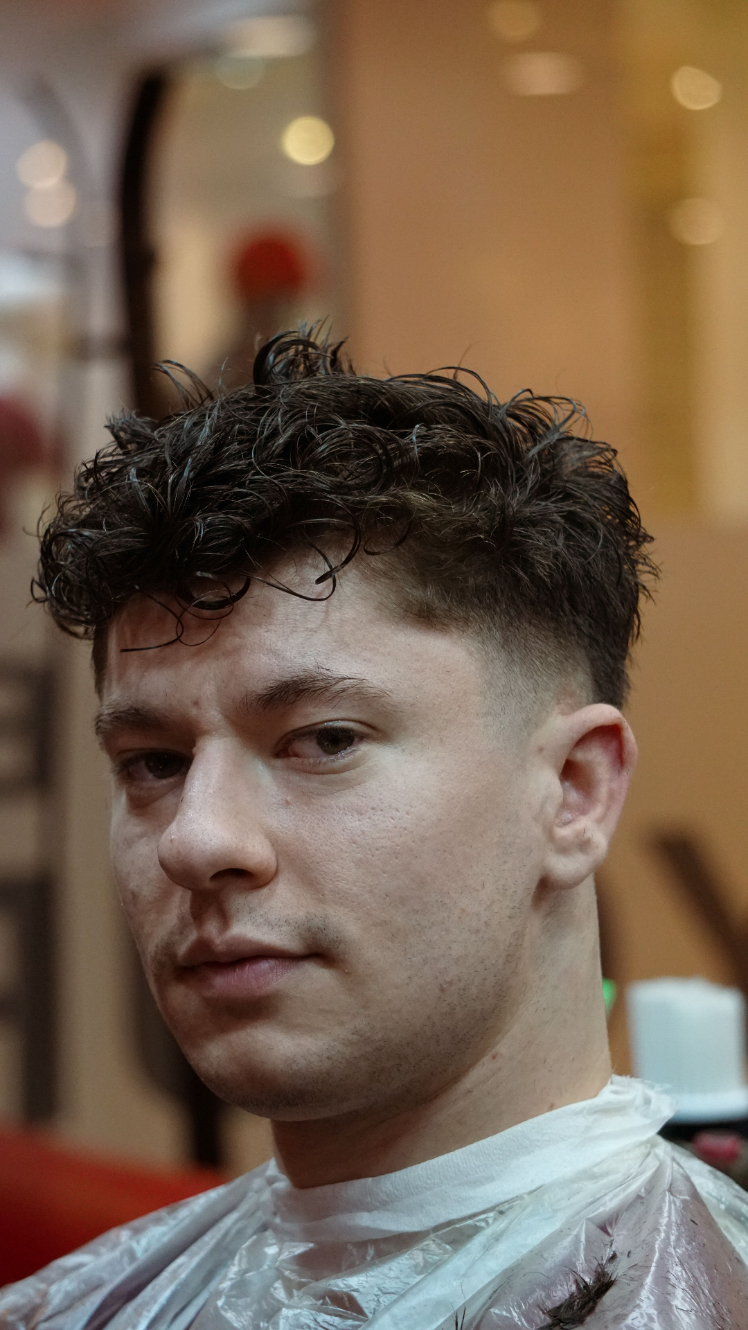 Curly Fringe Taper